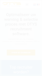 Mobile Screenshot of otys.be
