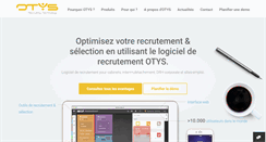 Desktop Screenshot of otys.fr
